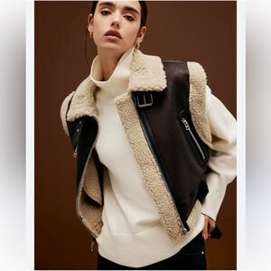 Commense aviator style vest